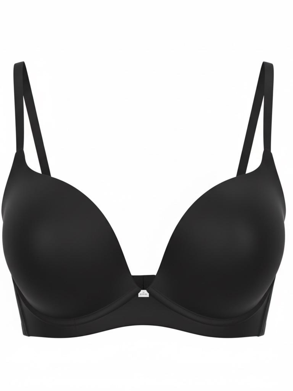 Black Low-Cut Bra
